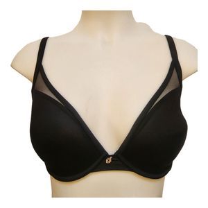 ThirdLove 24/7 Classic Contour Plunge Bra - 30F -  Black - NWT
